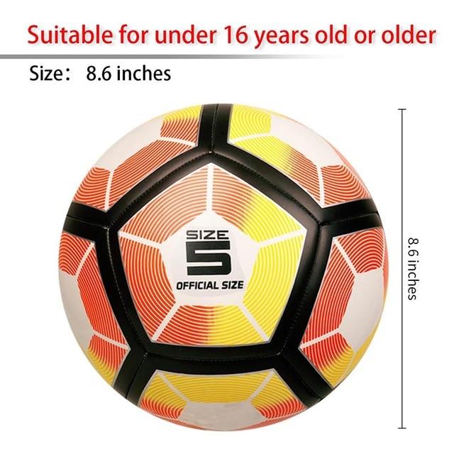 Soccer Ball Sizes 3/4/5 Practice Traditional Soccer Balls for Kids Youth Adults Training Practice Soccer Balls-A Loves Gift