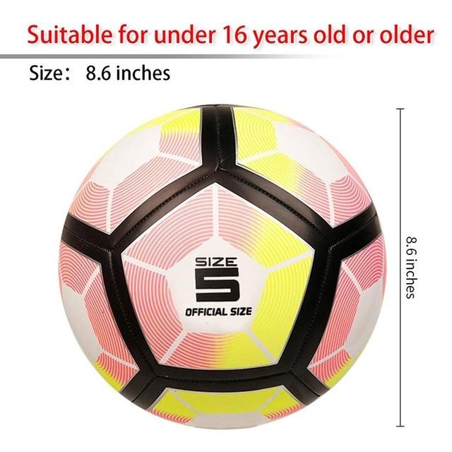 Soccer Ball Sizes 3/4/5 Practice Traditional Soccer Balls for Kids Youth Adults Training Practice Soccer Balls-A Loves Gift