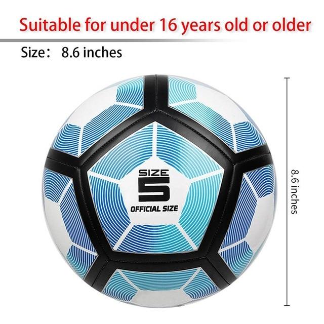 Soccer Ball Sizes 3/4/5 Practice Traditional Soccer Balls for Kids Youth Adults Training Practice Soccer Balls-A Loves Gift