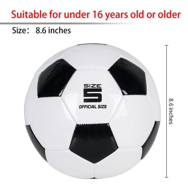 Soccer Ball Sizes 3/4/5 Practice Traditional Soccer Balls for Kids Youth Adults Training Practice Soccer Balls-A Loves Gift