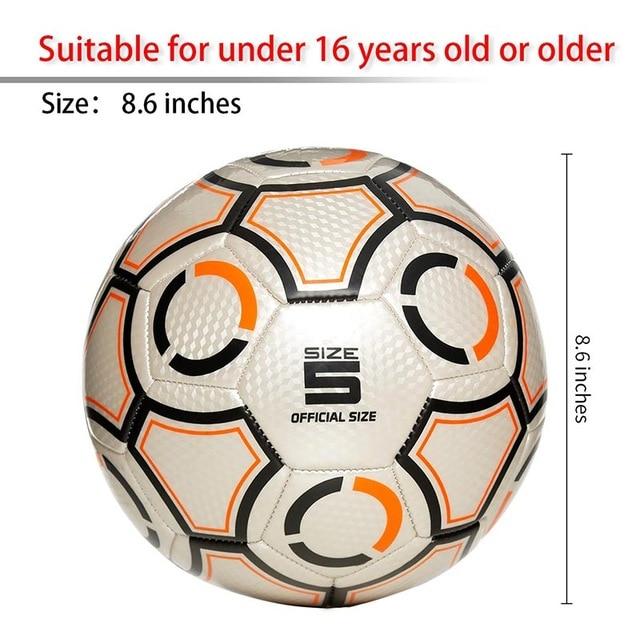 Soccer Ball Sizes 3/4/5 Practice Traditional Soccer Balls for Kids Youth Adults Training Practice Soccer Balls-A Loves Gift