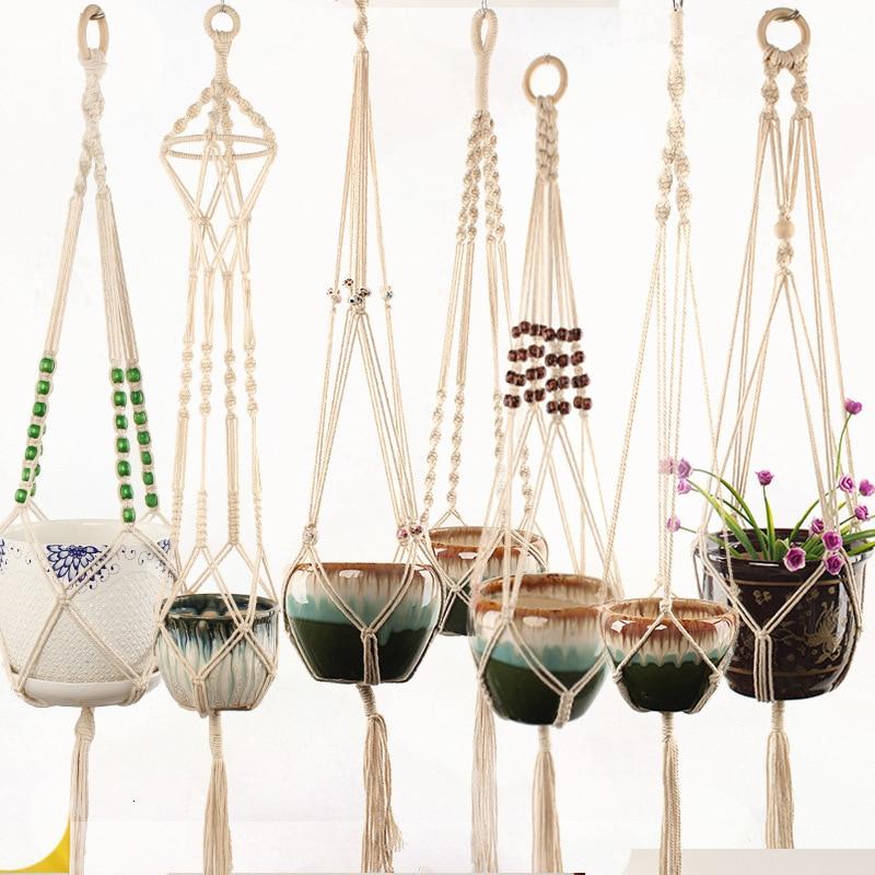 Handmade Macrame Plant Hanger Flower - Hanger For Wall Decoration-A Loves Gift