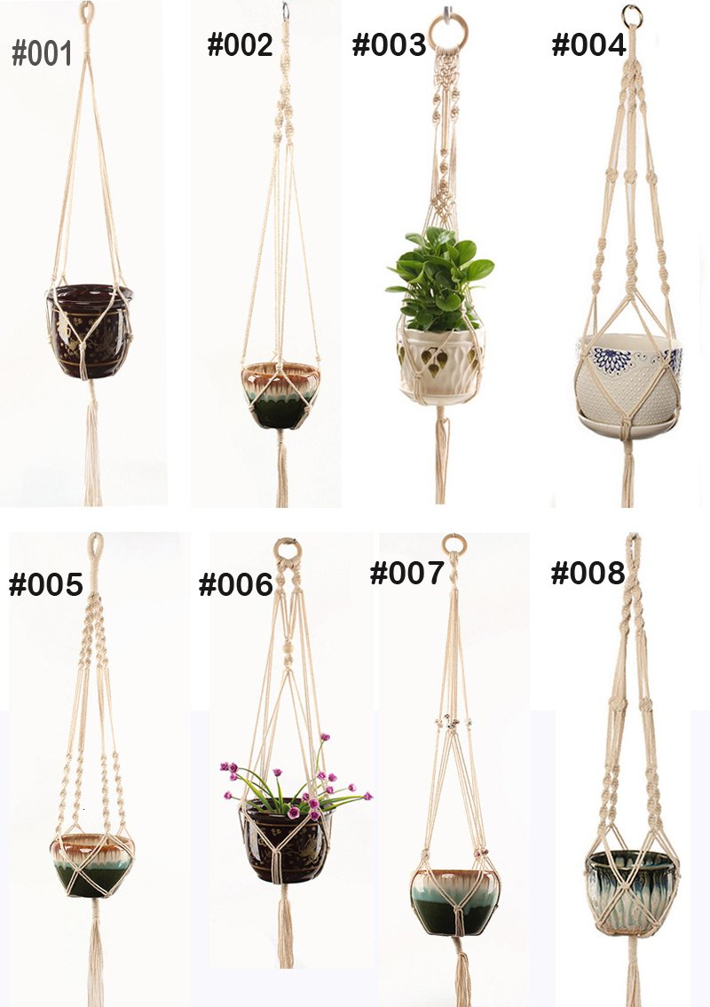 Handmade Macrame Plant Hanger Flower - Hanger For Wall Decoration-A Loves Gift