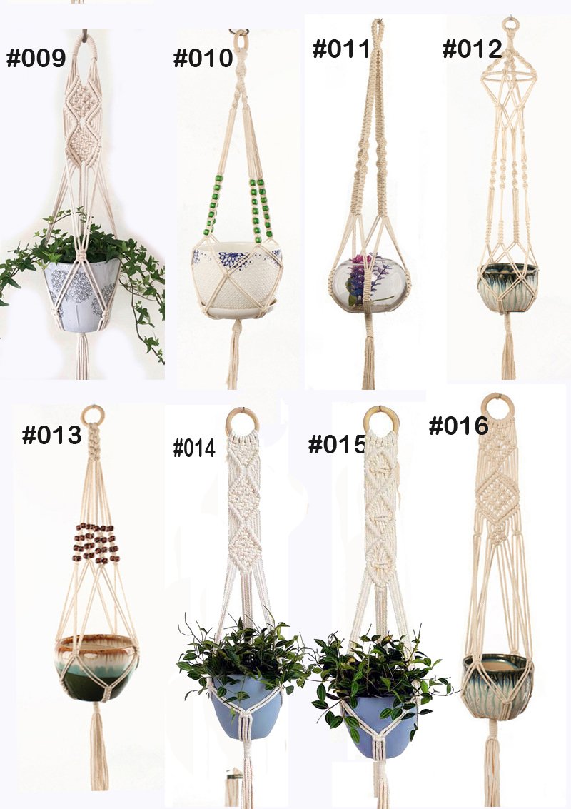 Handmade Macrame Plant Hanger Flower - Hanger For Wall Decoration-A Loves Gift