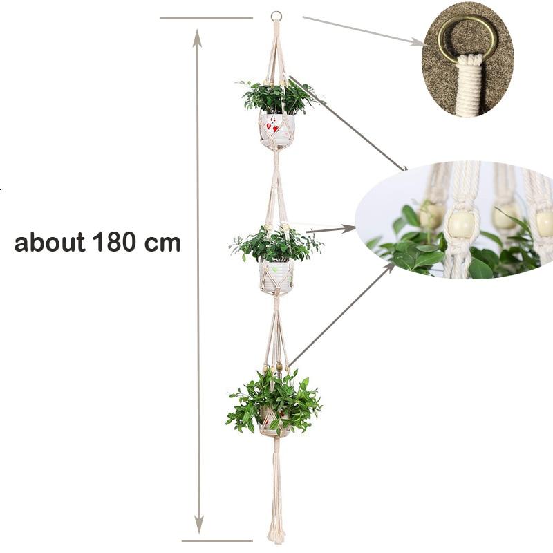 Handmade Macrame Plant Hanger Flower - Hanger For Wall Decoration-A Loves Gift