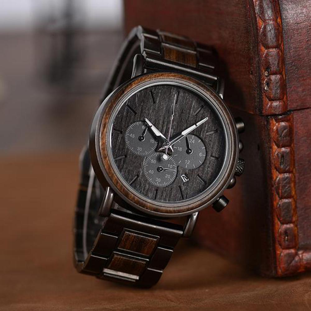 Great Gift For Husband - Engraved Wooden Wristwatches-A Loves Gift