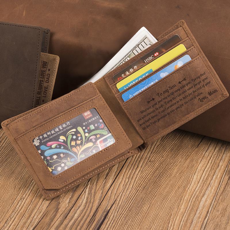 Engraving Watch & Wallet Set - Special Present Gift to My Husband/Boyfriend/Son-A Loves Gift