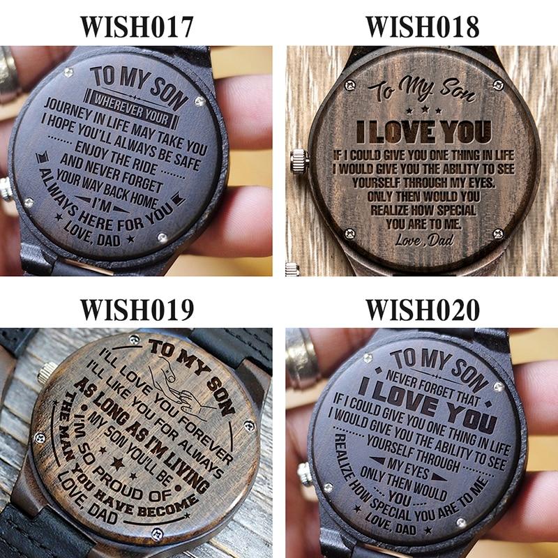 Engraving Watch & Wallet Set - Special Present Gift to My Husband/Boyfriend/Son-A Loves Gift