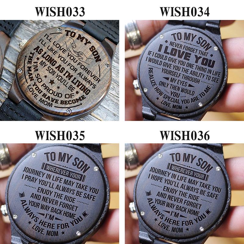 Engraving Watch & Wallet Set - Special Present Gift to My Husband/Boyfriend/Son-A Loves Gift
