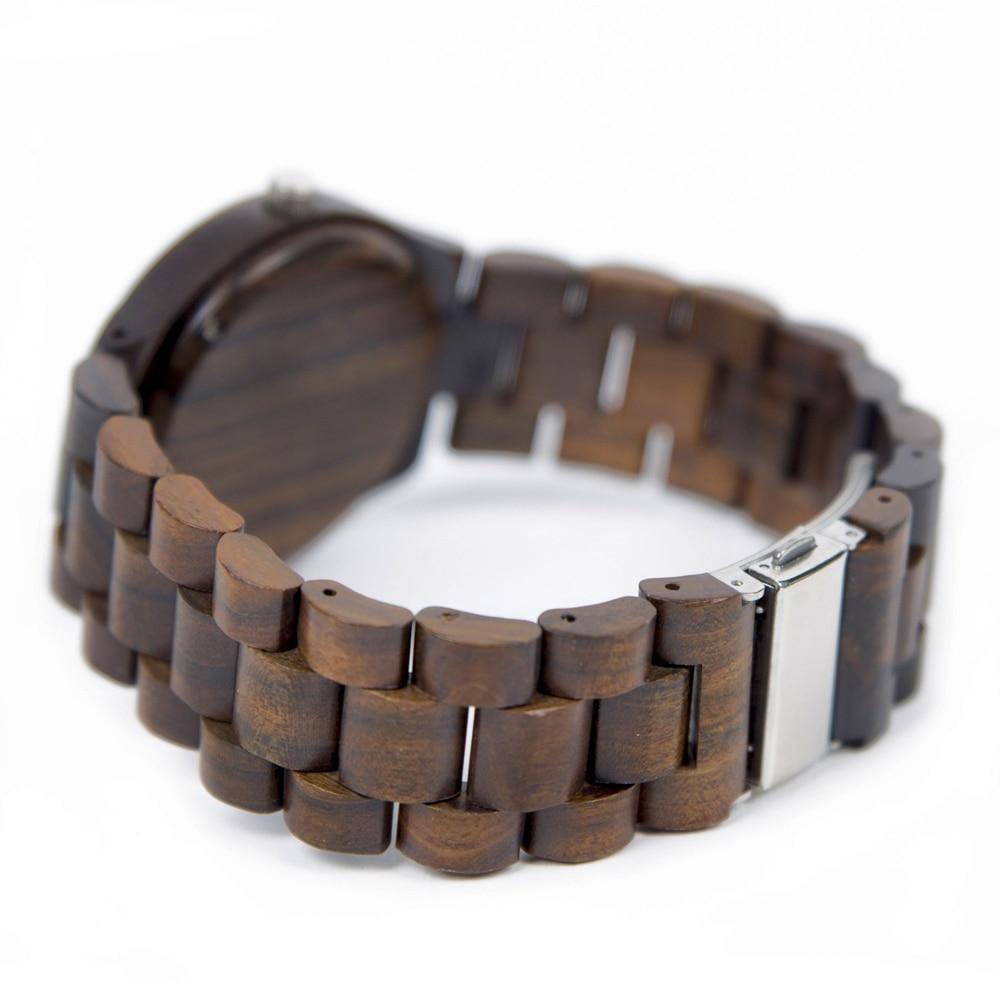 TO MY HUSBAND ENGRAVED WOODEN WATCH-A Loves Gift
