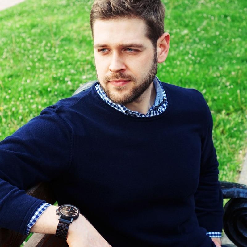 Wooden Men Watch Luxury Brand Japanese Movement Quartz Wrist Watches-A Loves Gift