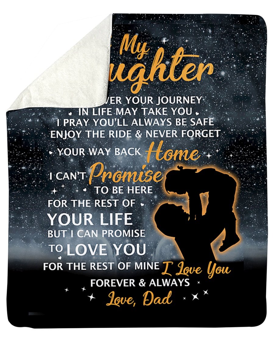 Fleece Blanket - Sherpa Fleece Blanket-A Loves Gift