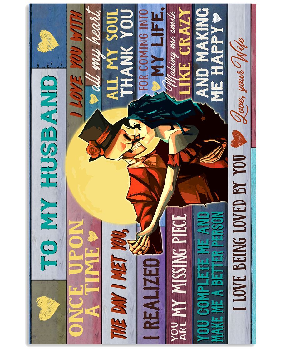 Perfect Gifts For Husband - To My Husband Poster-A Loves Gift