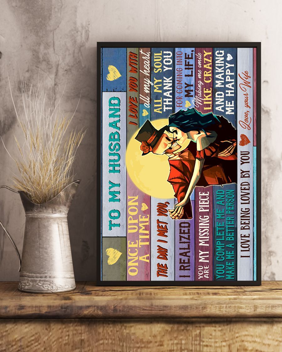 Perfect Gifts For Husband - To My Husband Poster-A Loves Gift