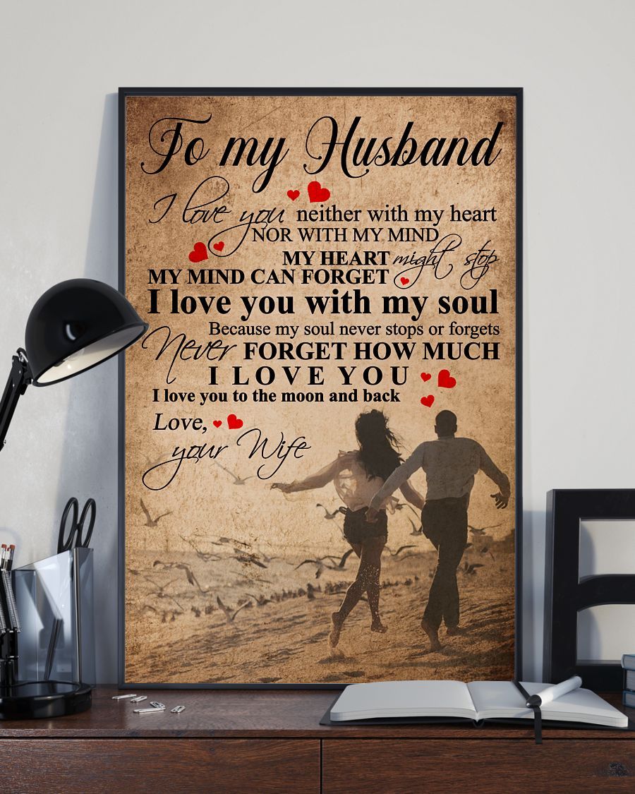 Perfect Gifts For Husband - To My Husband Poster-A Loves Gift
