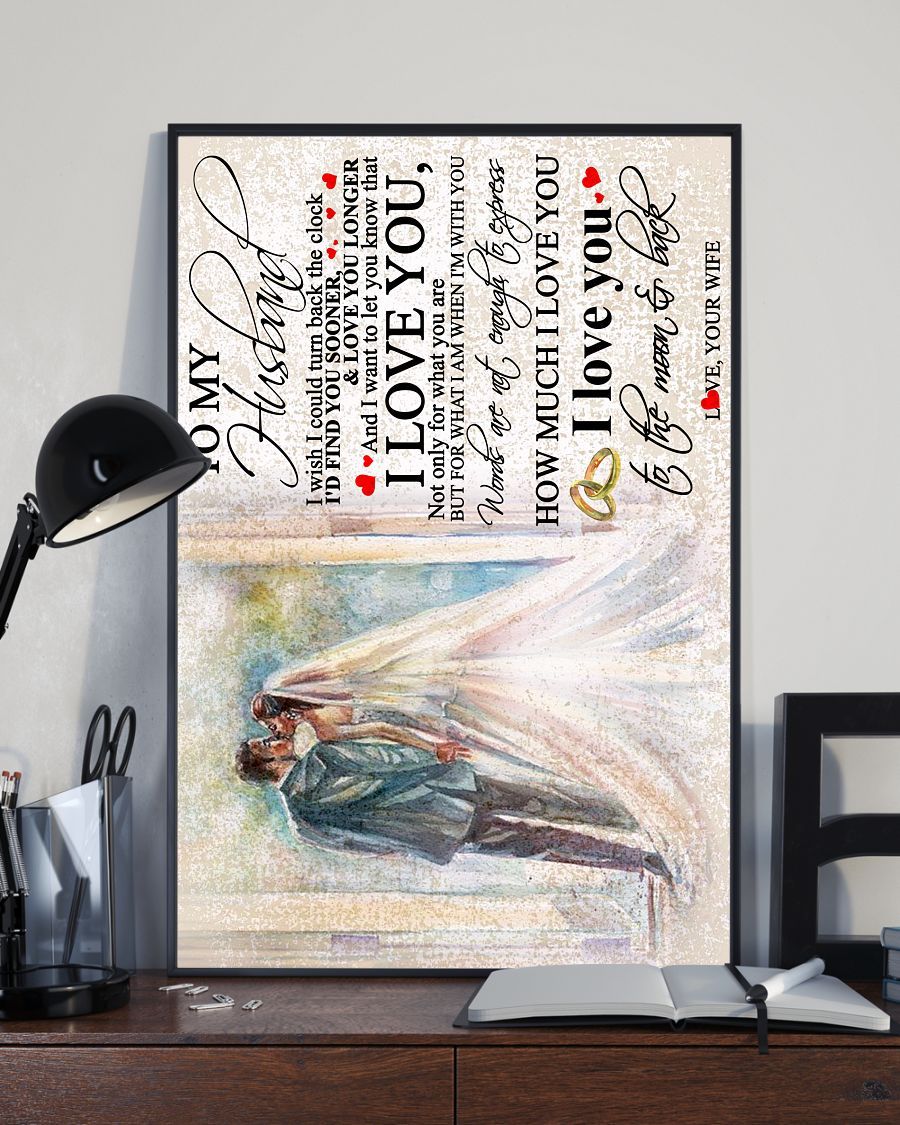 Perfect Gifts For Husband - To My Husband Poster-A Loves Gift