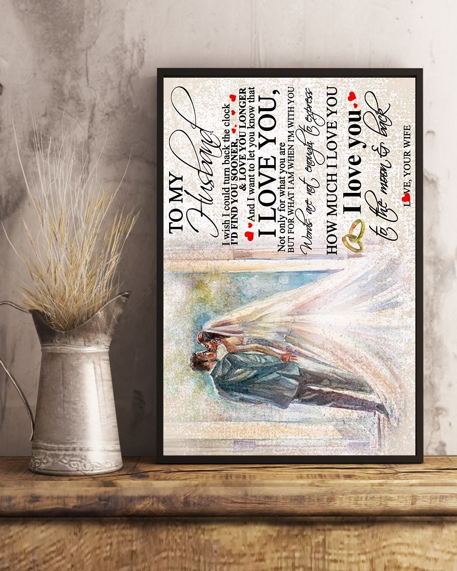 Perfect Gifts For Husband - To My Husband Poster-A Loves Gift