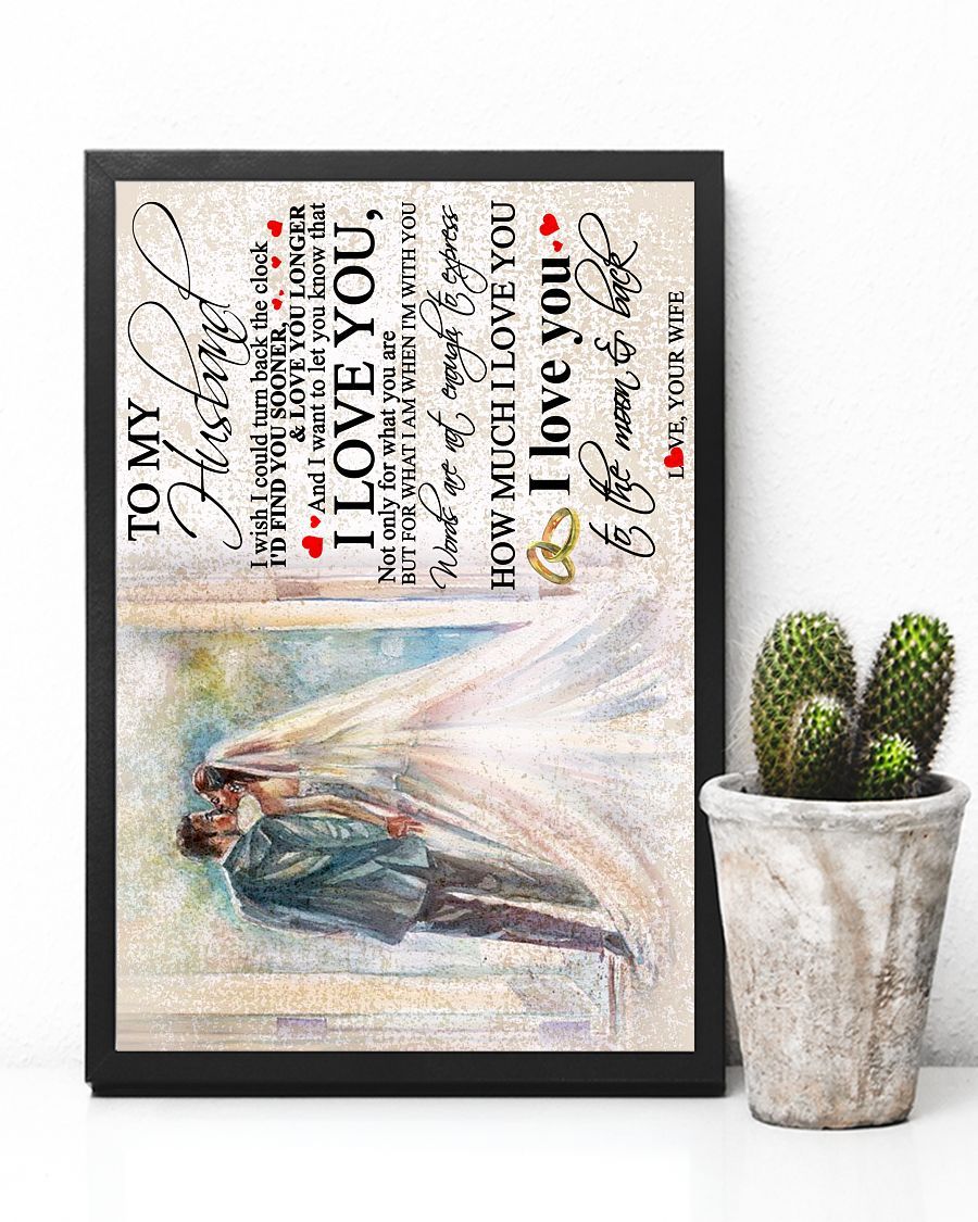 Perfect Gifts For Husband - To My Husband Poster-A Loves Gift