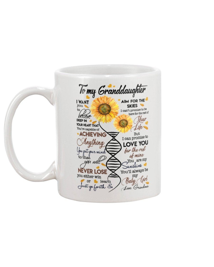 Perfect Gifts For GrandDaughter - Coffee Mug For GrandDaughter-A Loves Gift