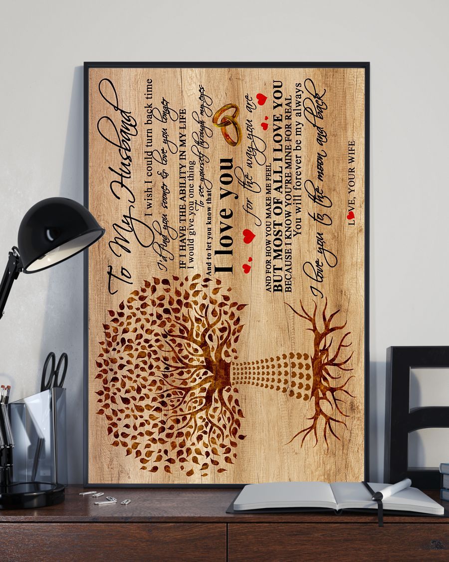 Perfect Gifts For Husband - To My Husband Poster-A Loves Gift