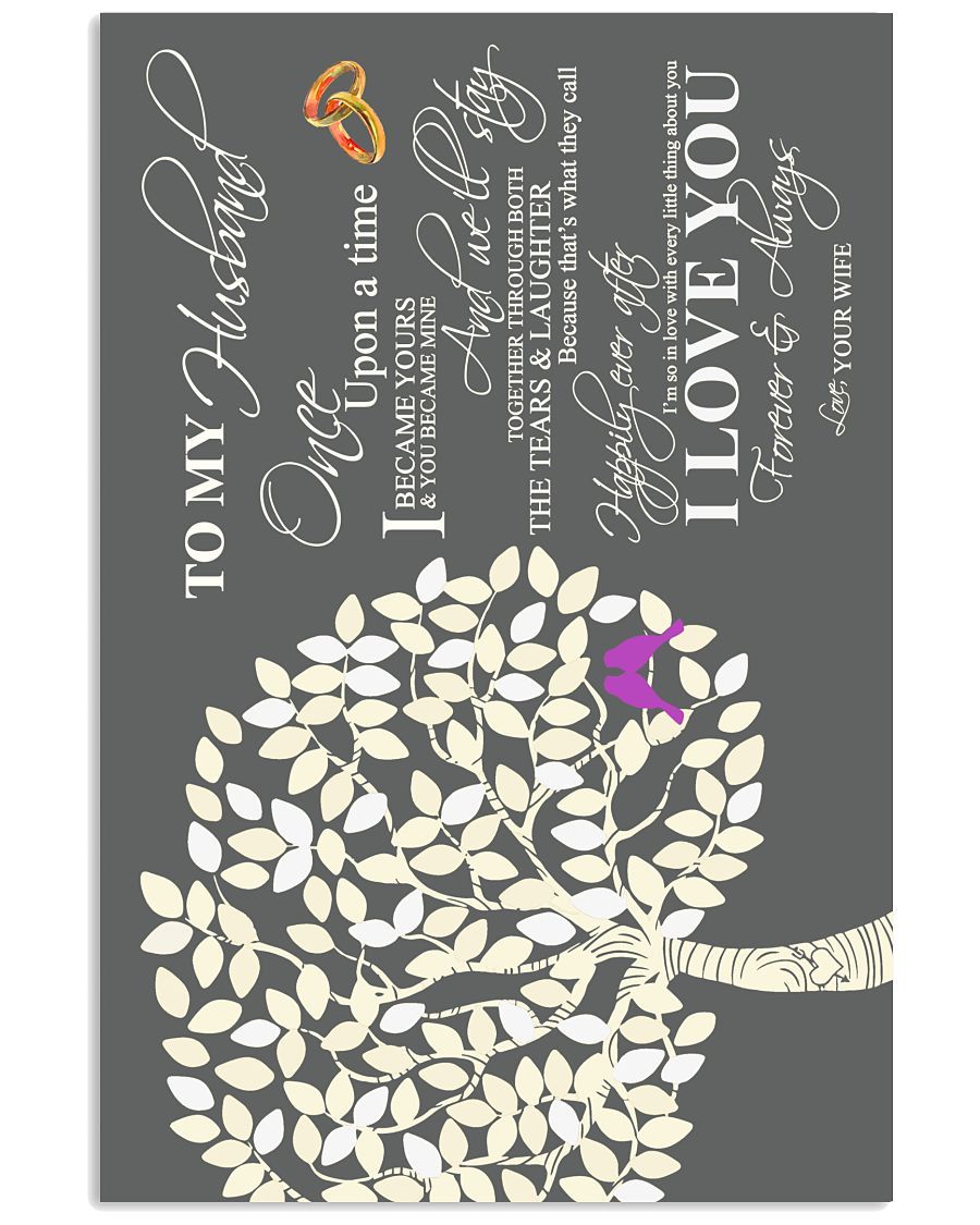 Perfect Gifts For Husband - To My Husband Poster-A Loves Gift