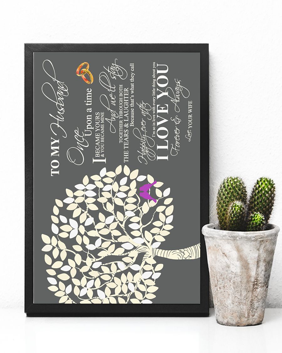 Perfect Gifts For Husband - To My Husband Poster-A Loves Gift