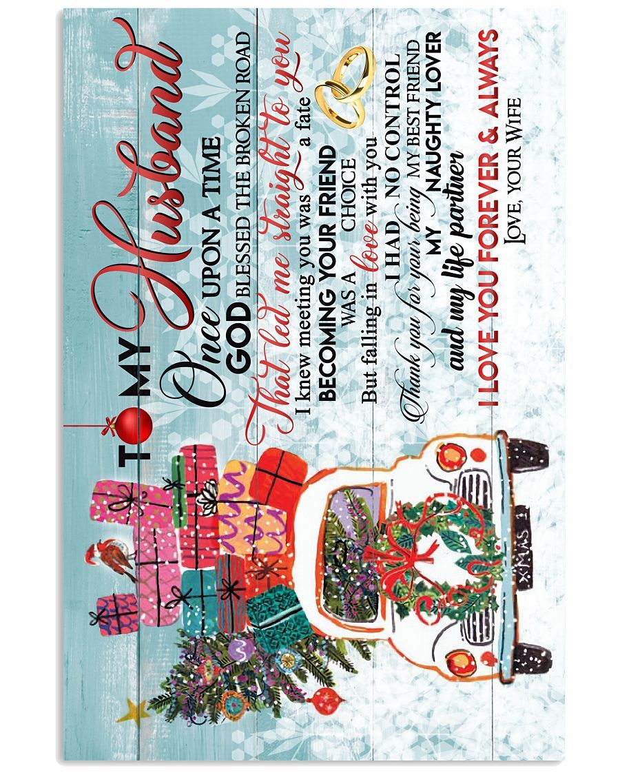 Perfect Gifts For Husband - To My Husband Poster-A Loves Gift