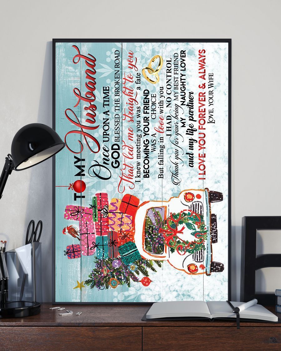 Perfect Gifts For Husband - To My Husband Poster-A Loves Gift
