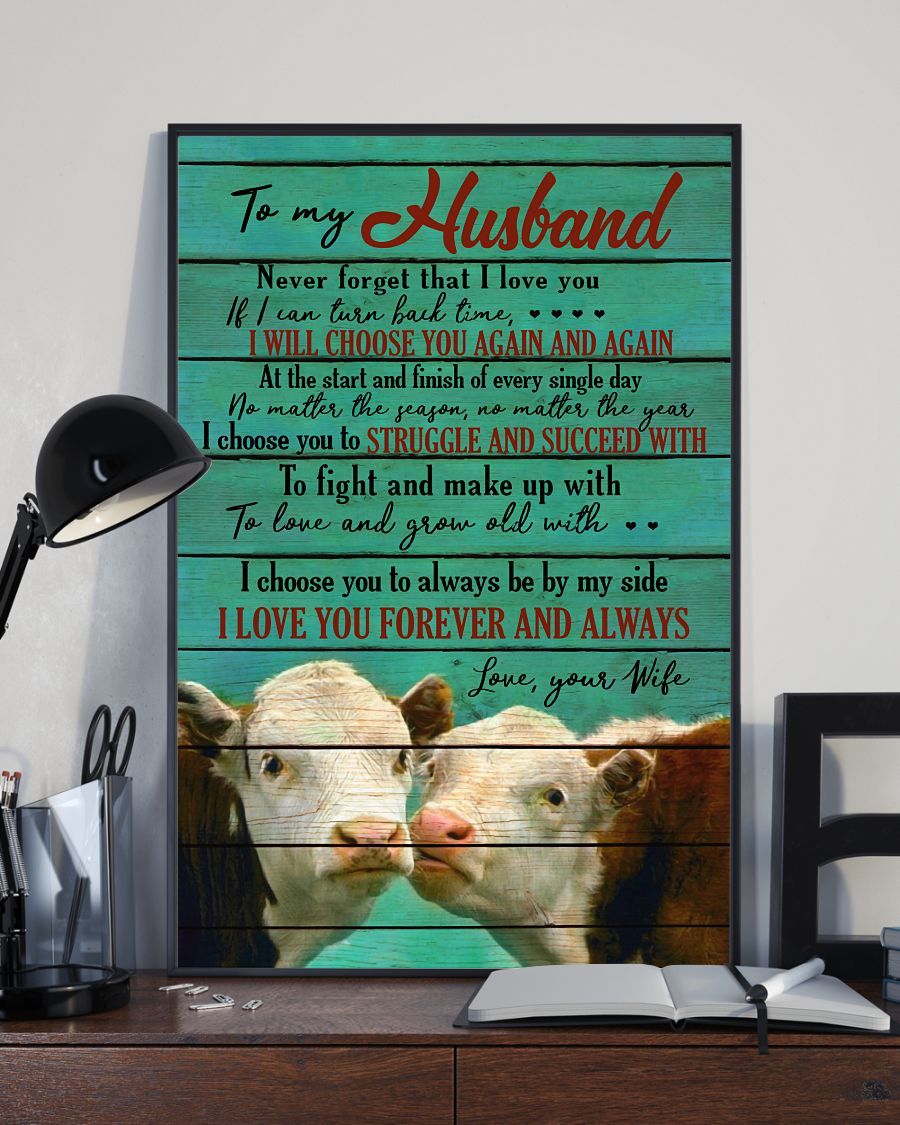 Perfect Gifts For Husband - To My Husband Poster-A Loves Gift