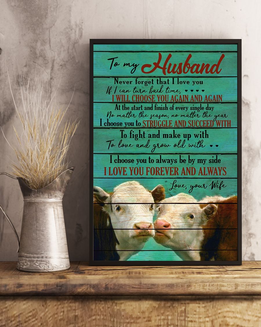 Perfect Gifts For Husband - To My Husband Poster-A Loves Gift