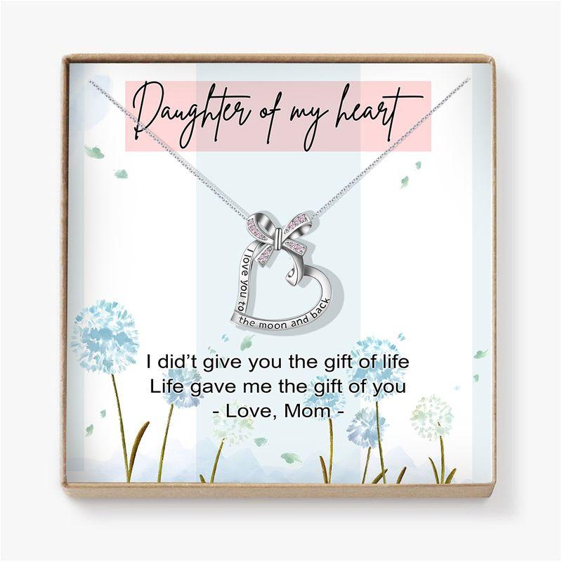 To My Daughter Necklace Gifts-A Loves Gift
