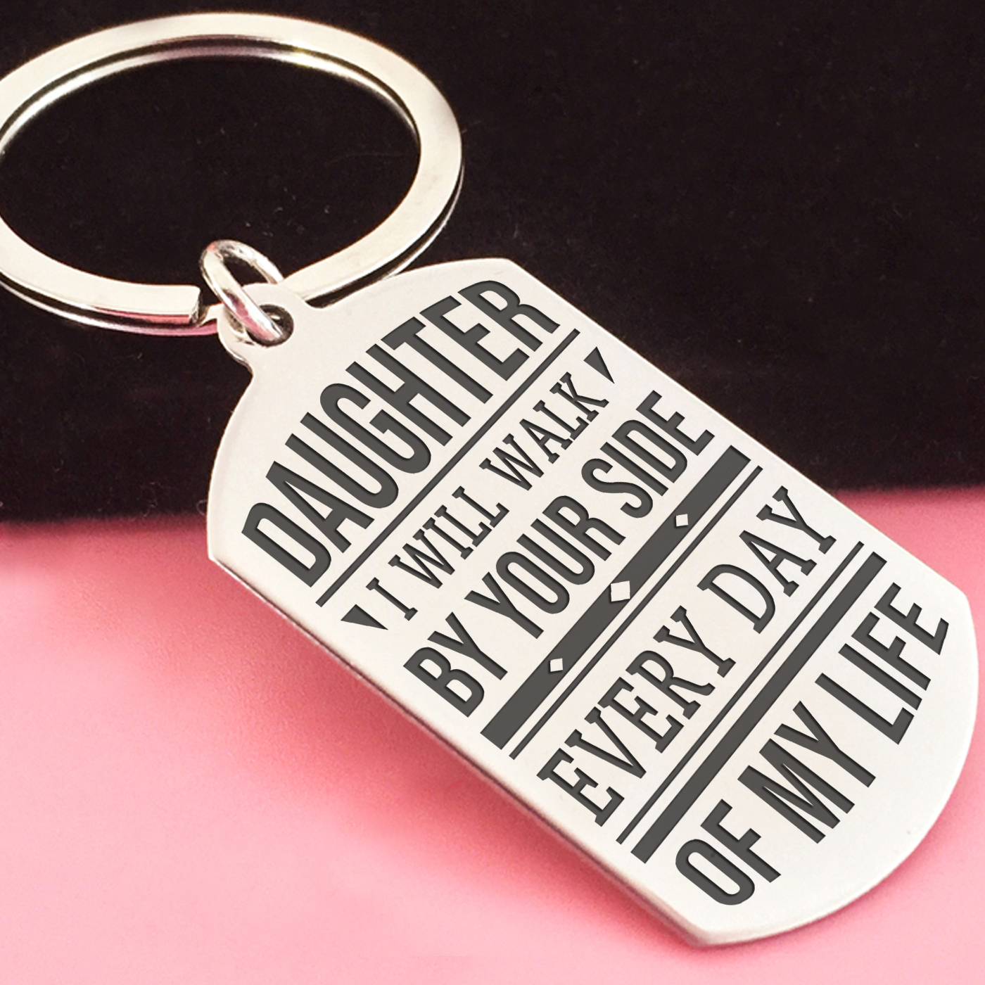 DAUGHTER - BY YOUR SIDE - KEY CHAIN 1 