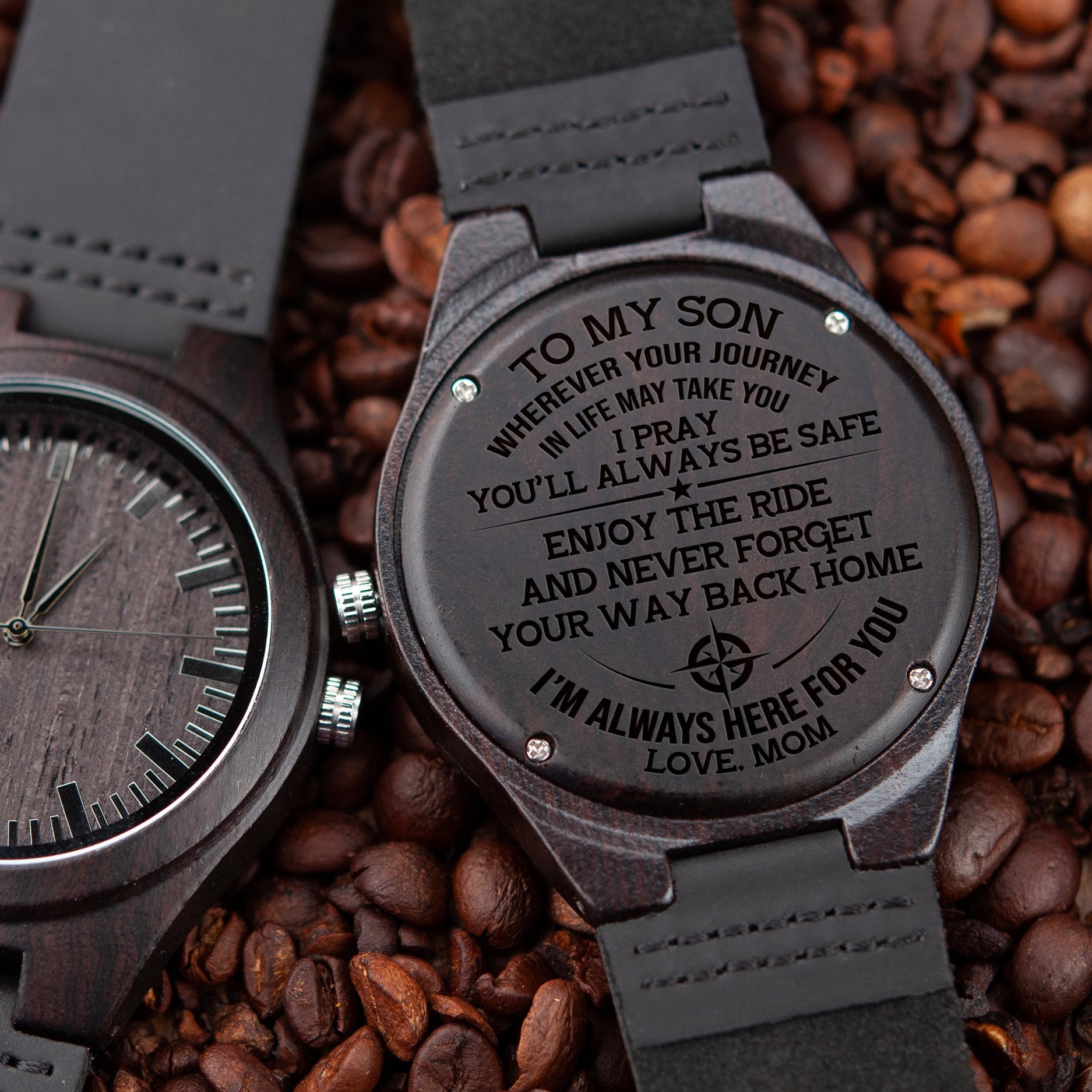 SON MOM - ENJOY THE RIDE 2 - WOOD WATCH