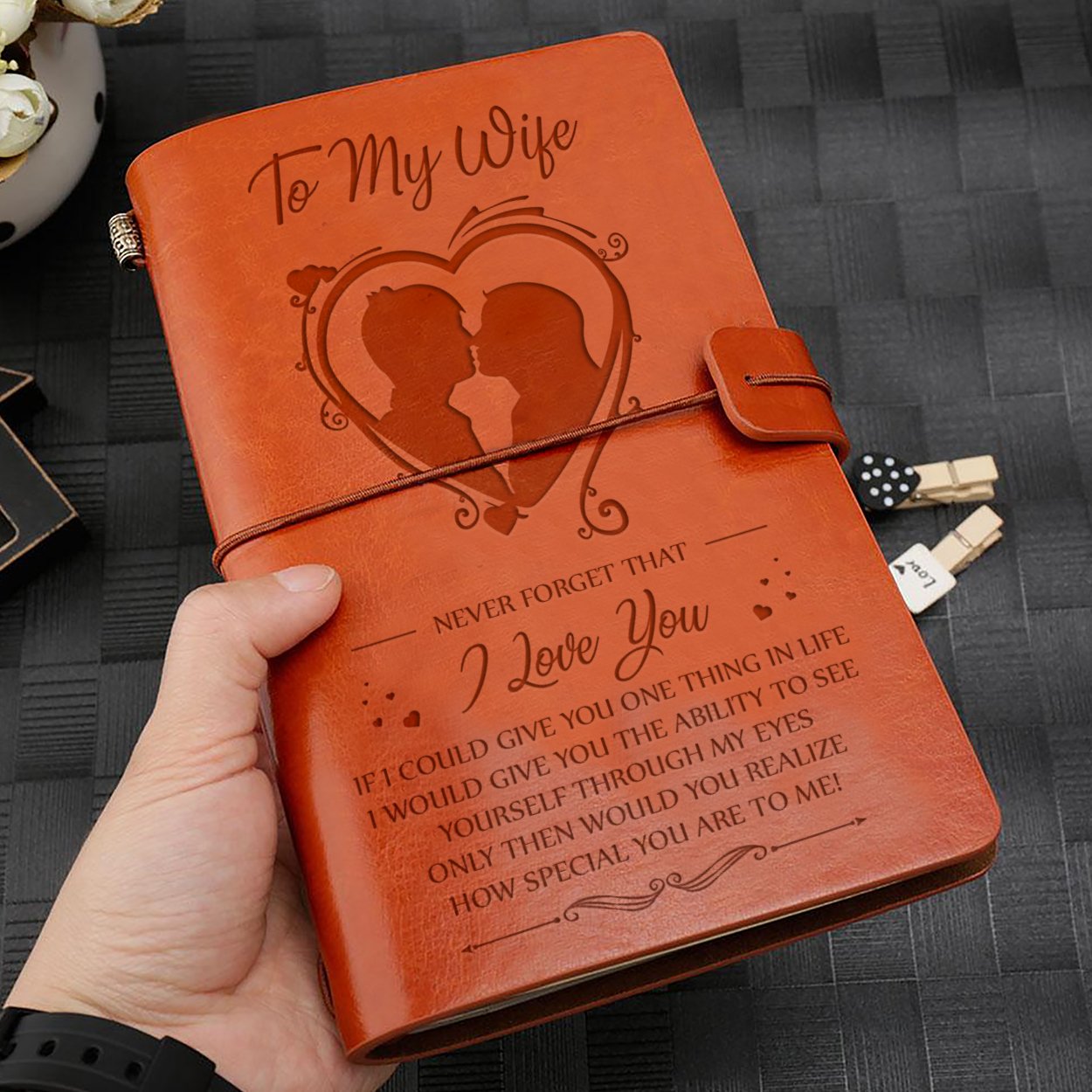WIFE - HOW SPECIAL YOU ARE TO ME - VINTAGE JOURNAL-A Loves Gift