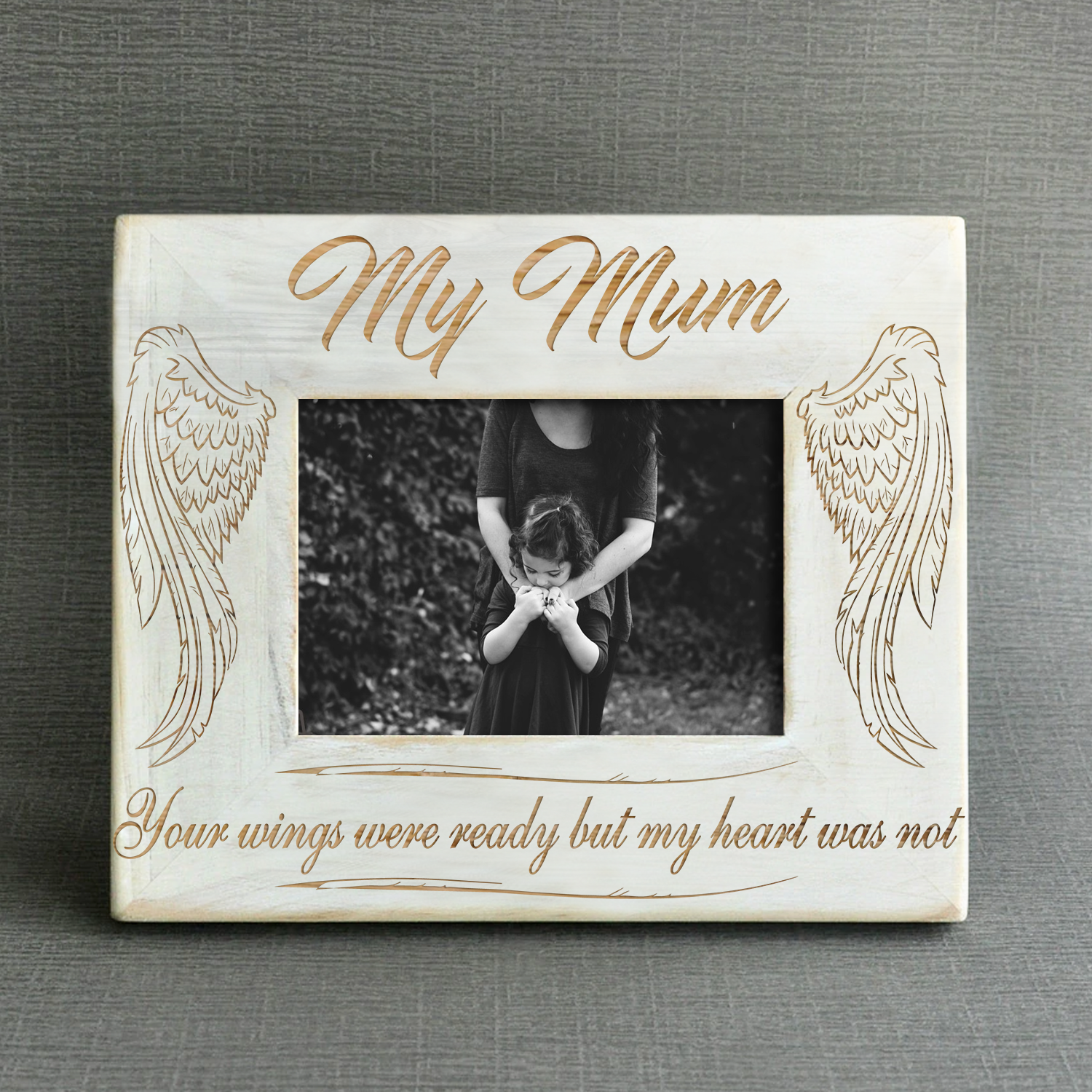 MISSING YOU MUM - WOOD FRAME 