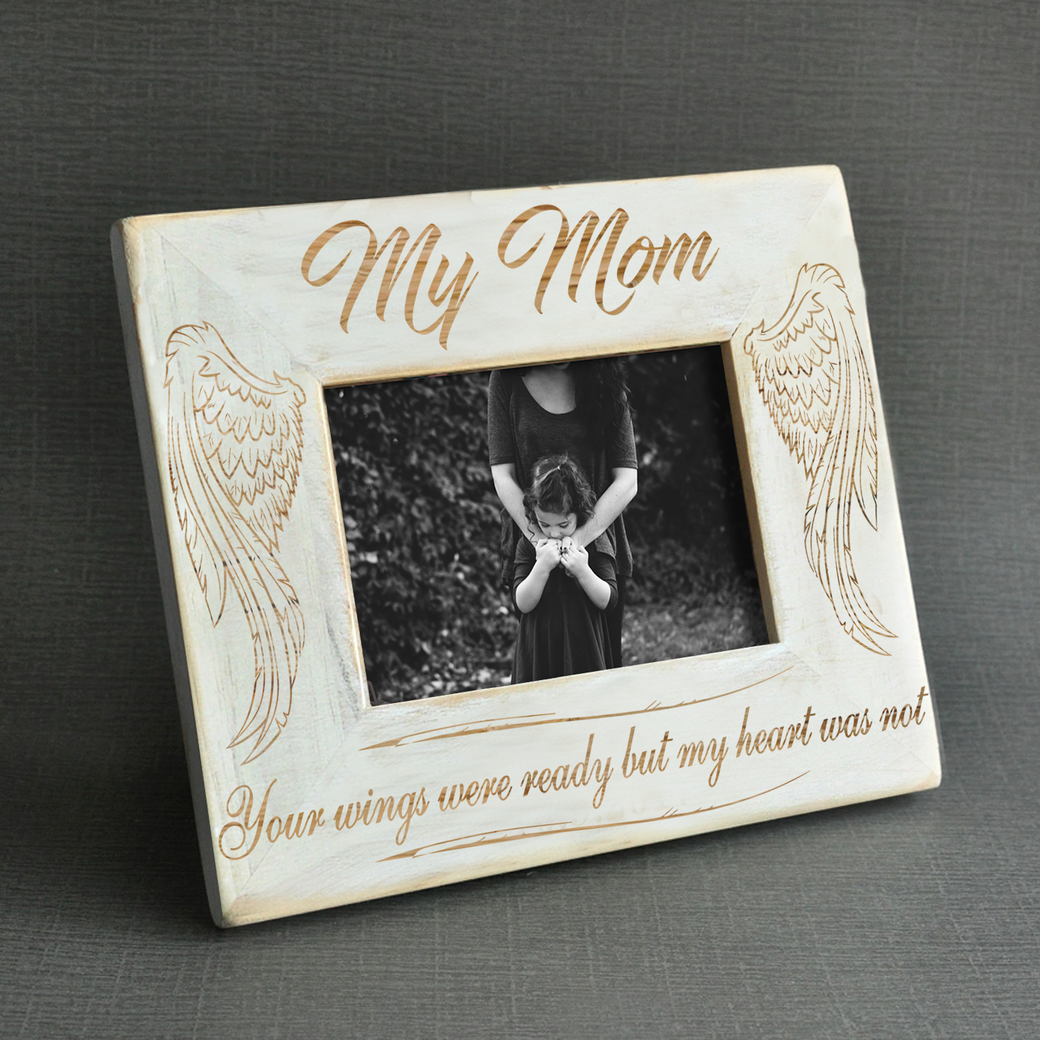 MISSING YOU MOM - WOOD FRAME