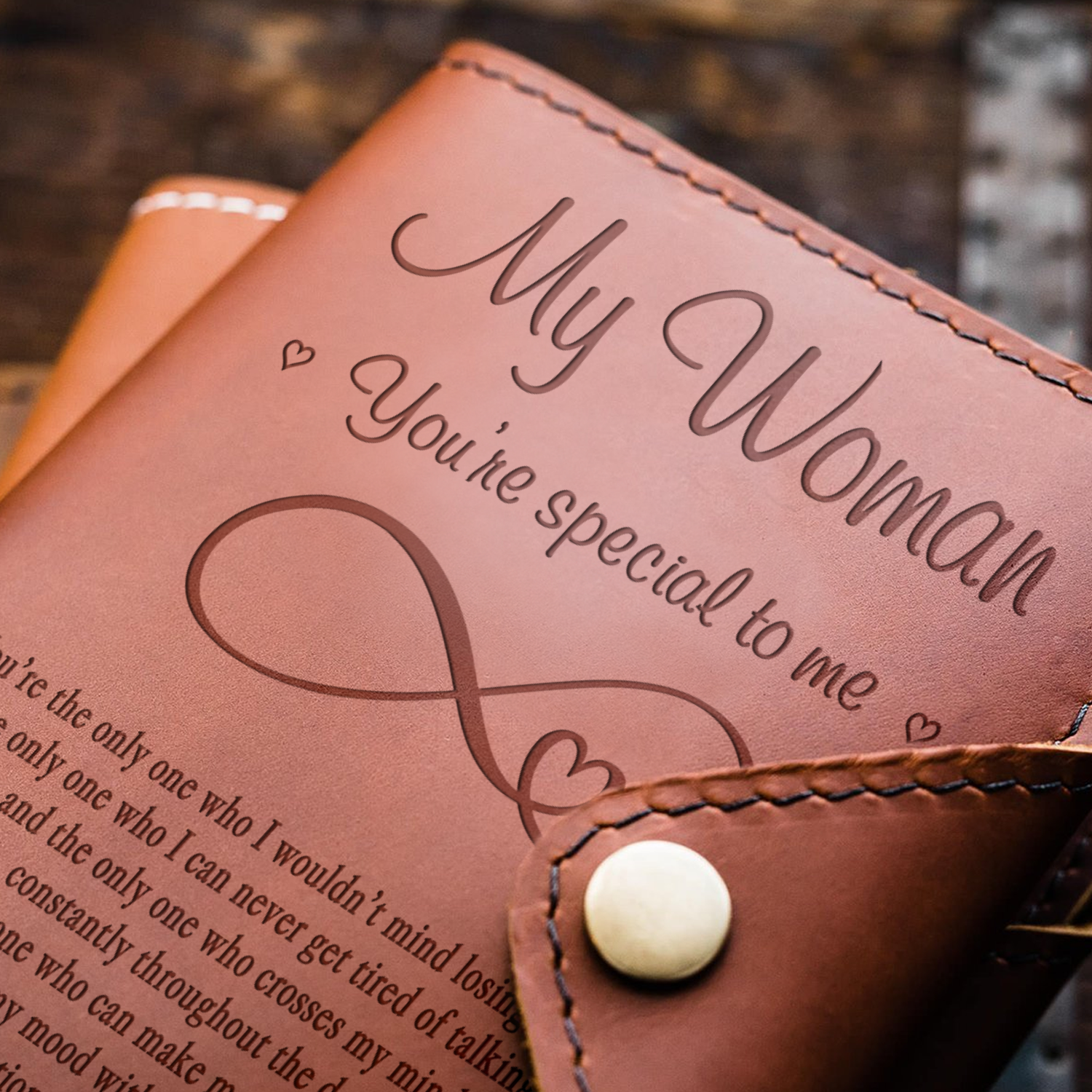 MY WOMAN - YOU'RE SPECIAL TO ME - JOURNAL COVER-A Loves Gift