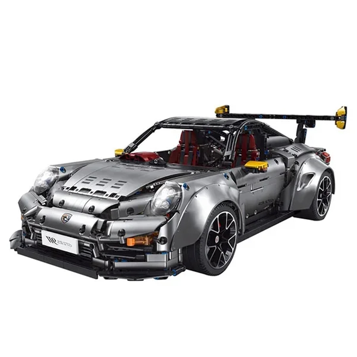 DIY dynamic version 1:8 Scale Super Car Building Kit with Electroplate
