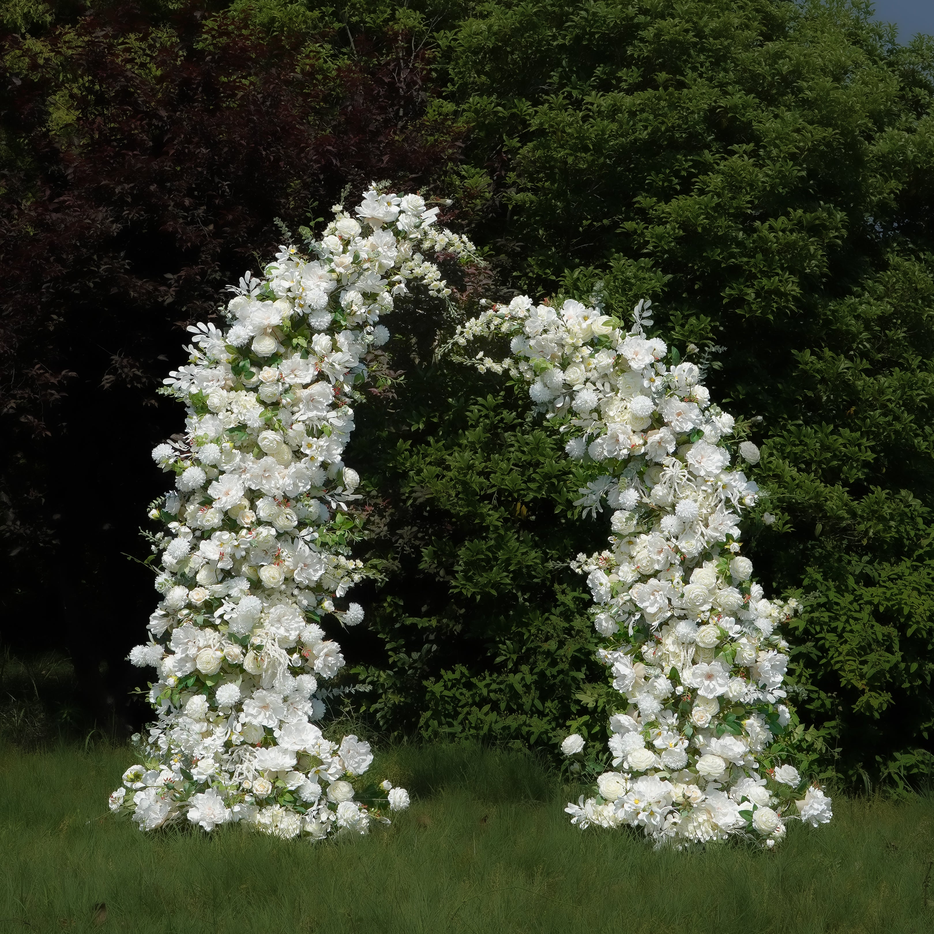 Sadie flower arch:2023 New Wedding Party Background Floral Arch Decoration Including Frame