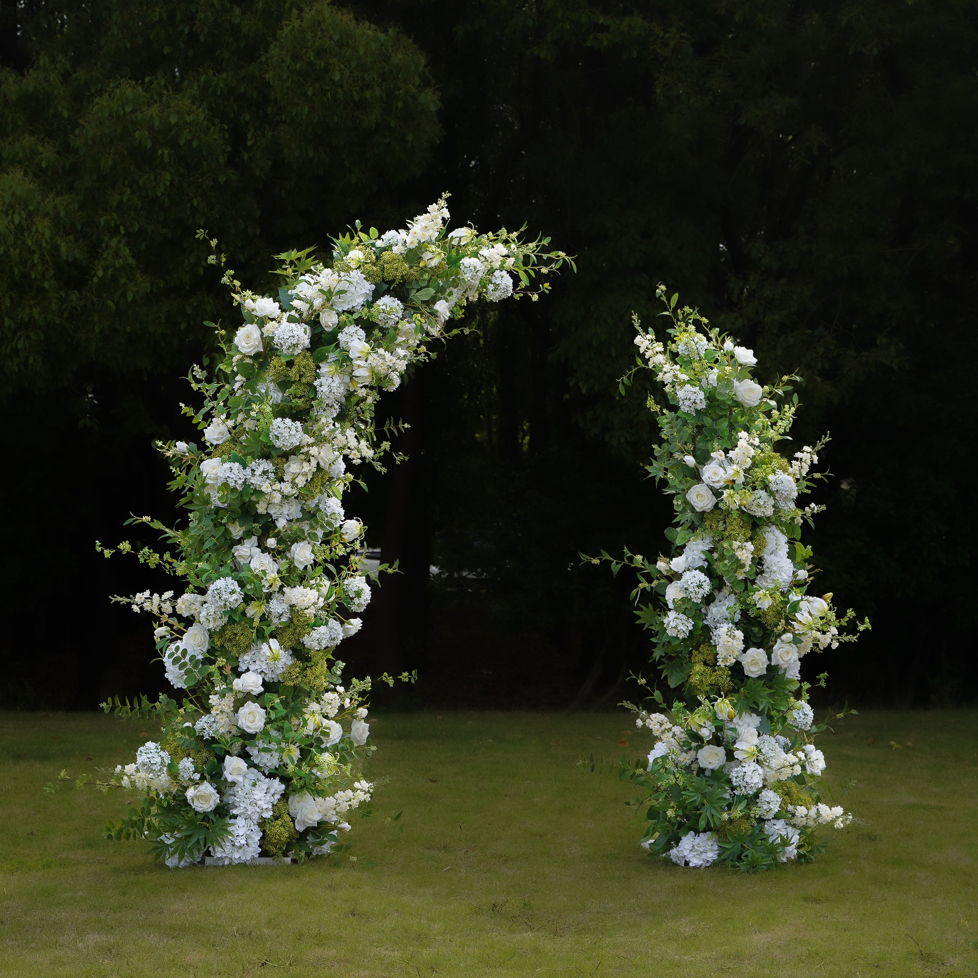 2024 New Wedding Party Background Floral Arch Decoration Including Frame