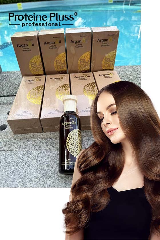 Keratin Protein  Factory Price Bubble Argan Oil Morocco Herbal Argan Oil for Hair Moisturizing Hair Serum Argan Oil Wholesale