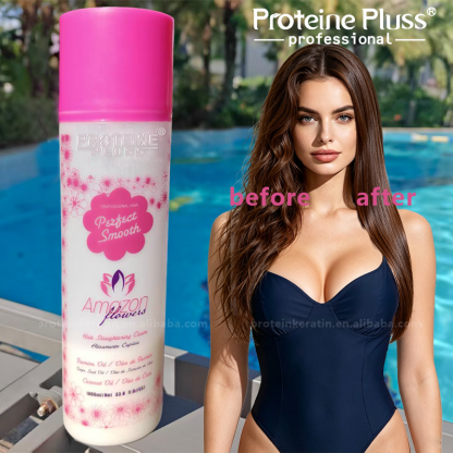 Brazilian Keratin Hair Straightener Treatment Cream Moisture Hair Repair and Smoothing Protein