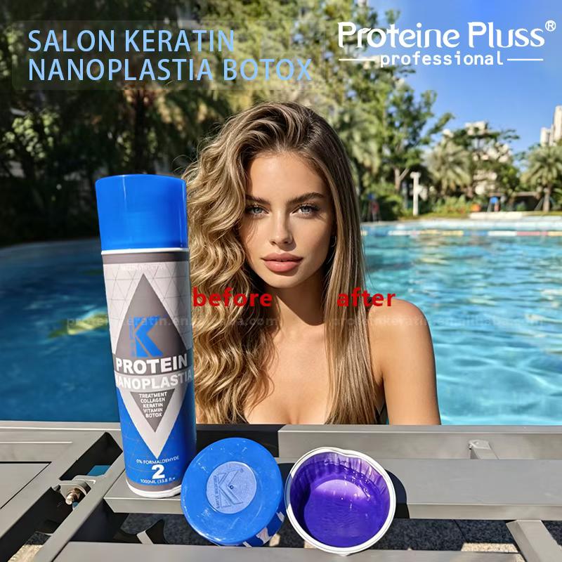 Keratin Smoothing Treatment Professional Salon Brazilian Keratin Cream Repaired Hair Care