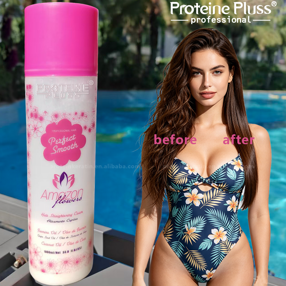 Brazilian Keratin Hair Straightener Treatment Cream Moisture Hair Repair and Smoothing Protein
