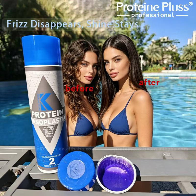 Keratin Smoothing Treatment Professional Salon Brazilian Keratin Cream Repaired Hair Care