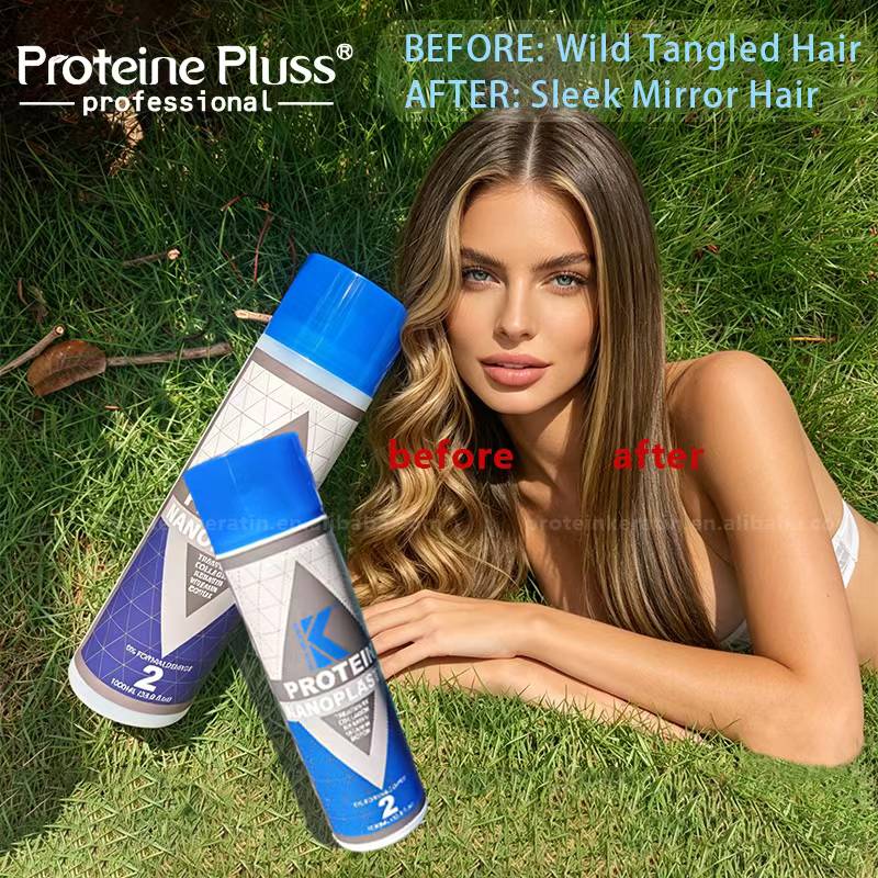 Keratin Smoothing Treatment Professional Salon Brazilian Keratin Cream Repaired Hair Care