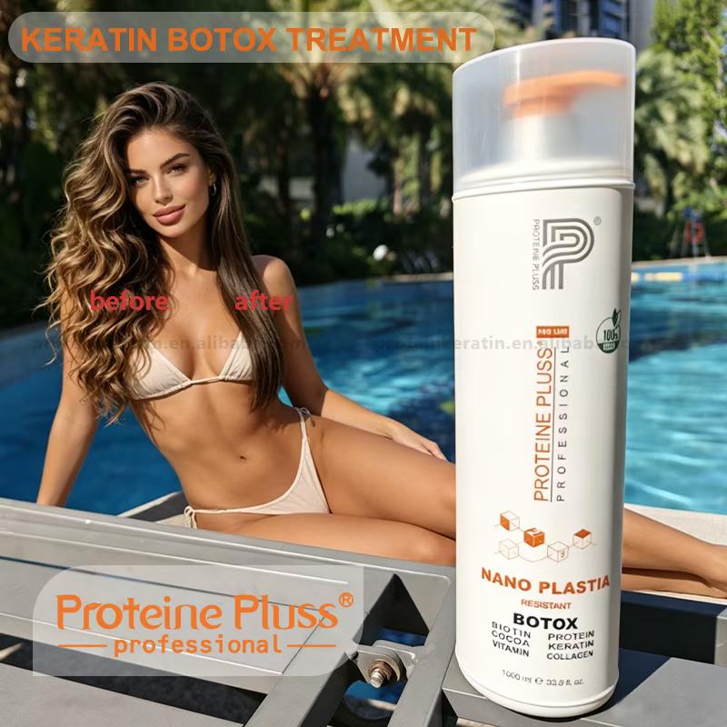 Salon Nano Keratin Treatment For Nanoplastia Tanino Hair Protein Treatment Repair