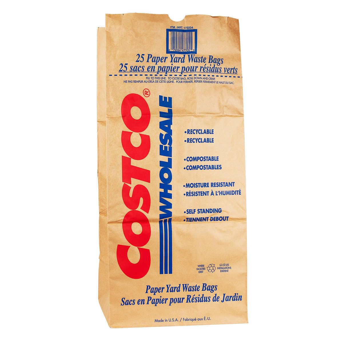 Costco Lawn and Leaf Bag 2 Ply 