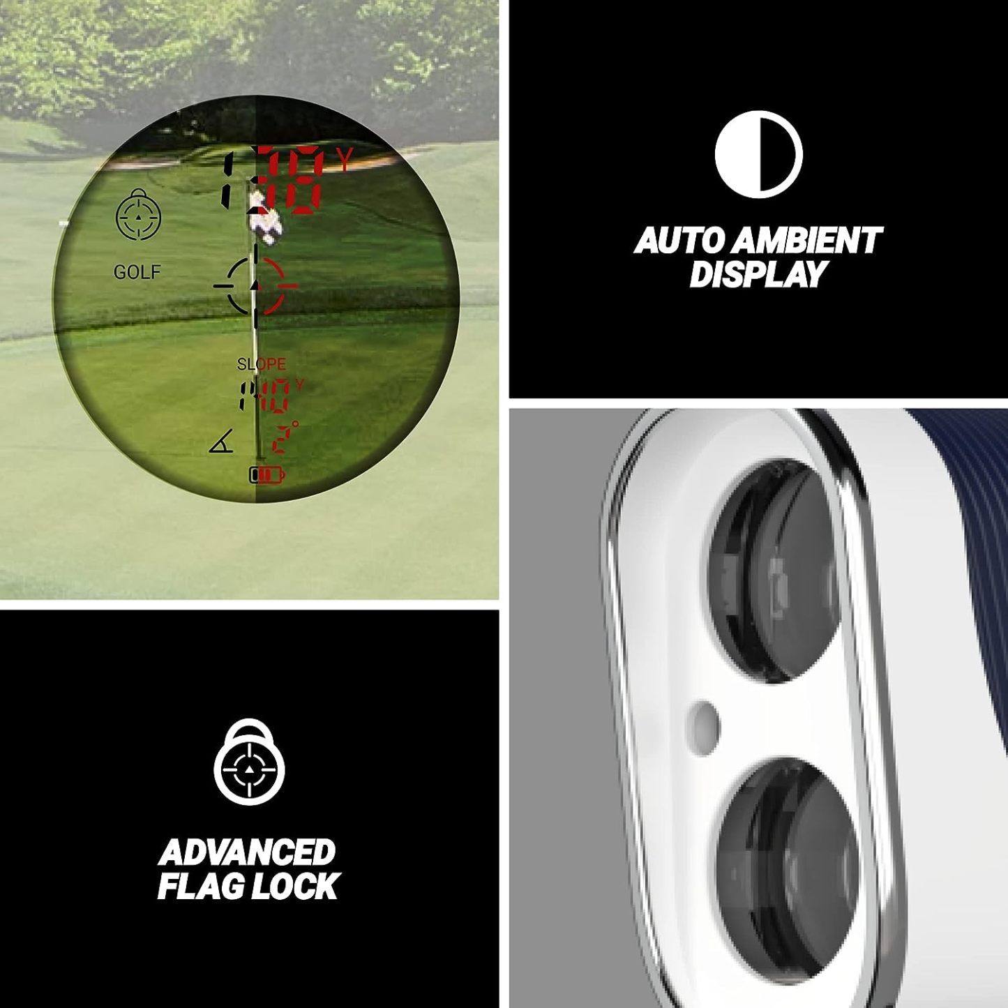 Series 3 Max with Laser Rangefinder with Slope Switch - 900 Yards Range