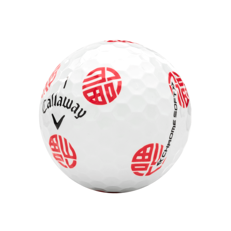 Chrome Soft 22 Fortune Golf Balls